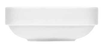 Salatiere quadratisch 2181/15 cm weiß, Krankenhaus,Carat relief