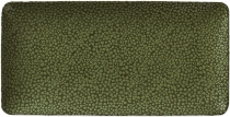 Platte rechteckig coup 18 x 9 cm, Pearls Greens, Nobel China