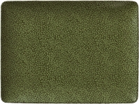 Platte rechteckig coup 20 x 15 cm, Pearls Greens, Nobel China