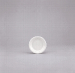 Zuckerschale flach 10 cm weiß, Avanti 1398
