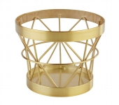 Buffetständer -APS PLUS- Baskets Ø 10,5cm Metall Gold-Look
