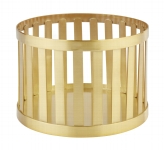 Buffetständer -APS PLUS- Baskets Ø 15cm Metall Gold-Look