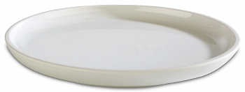 Teller flach -ASIA PLUS- Ø 16 cm weiß/weiß