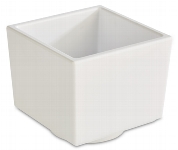 Bento Box -ASIA PLUS- 7,5 x 7,5 cm hoch weiß/weiß