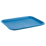 Fast Food-Tablett blau 35 x 27 cm, H: 2 cm