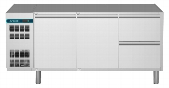 Kühltisch 2 Türen 2 Schubladen 1/2  CLM 650 3-7011