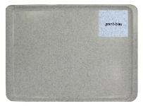 Tablett 46x34,4 cm GP0540 granit-blau