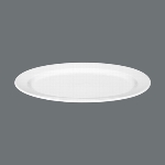 Platte oval 28 cm weiß, Meran