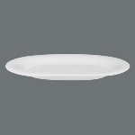 Platte oval 32 cm weiß, Savoy