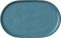 Platte oval coup PETROL 30x19cm / COMPANION